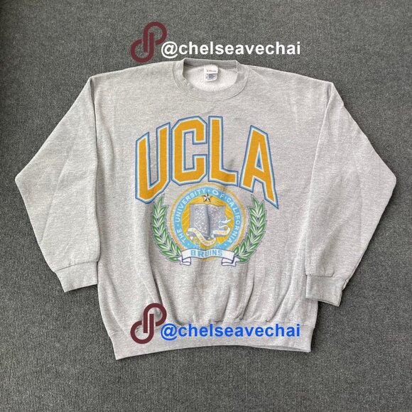 Vintage UCLA Bruins Logo University of California Ucla Bruins College Sweatshirt - Picture 1 of 2